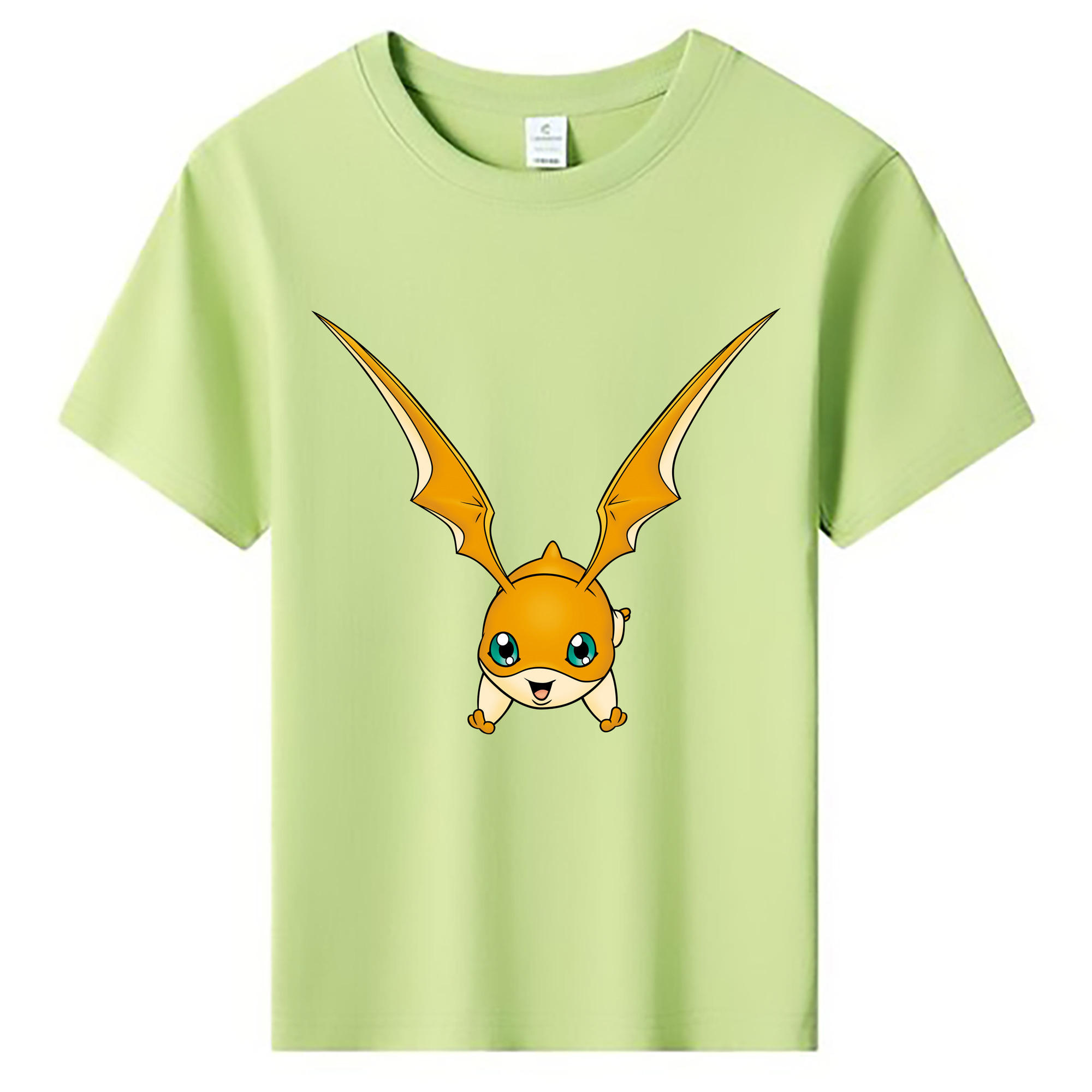 （画像用） Digimon デジタルモンスター/デジモン 綿100％キッズTシャツ（フロントプリント）
